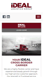 Mobile Screenshot of ideallogisticsgroup.com